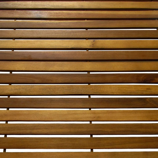 vidaXL Bathmat with Rubber Backing Bath Runner Bathroom Mat Acacia Hardwood