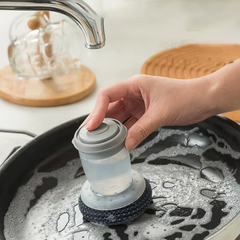 The Ultimate Soap Dispensing Dish Brush